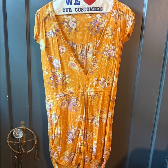 🔮 Spell // Yellow Sundancer Romper - Picture 2 of 6